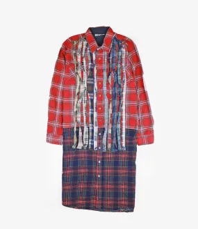 Ribbon Flannel Dress