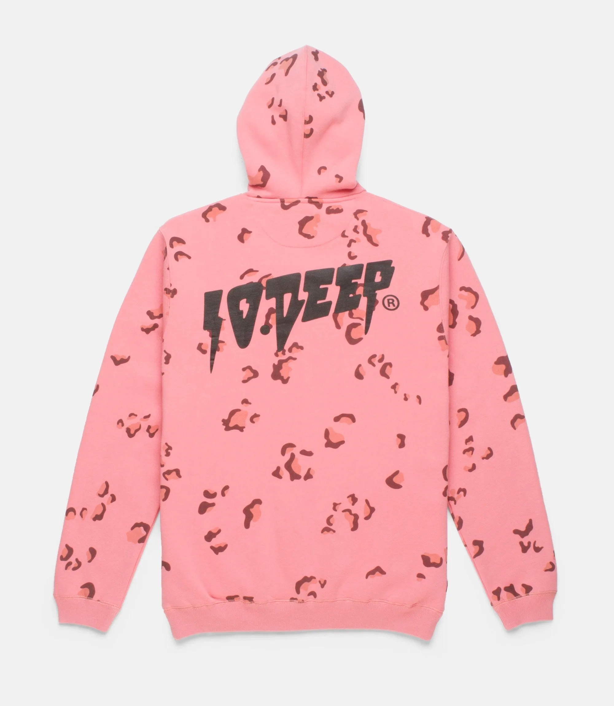 10Deep - Sound & Fury Men's Hoodie, Pink Chips