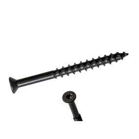 1/4 x 3 1/4 Simpson Trim Head Titen Turbo™ Concrete and Masonry Screw Anchor Zinc Plated w/ Ceramic Coat Bronze (T25 6-Lobe) - Box (100)