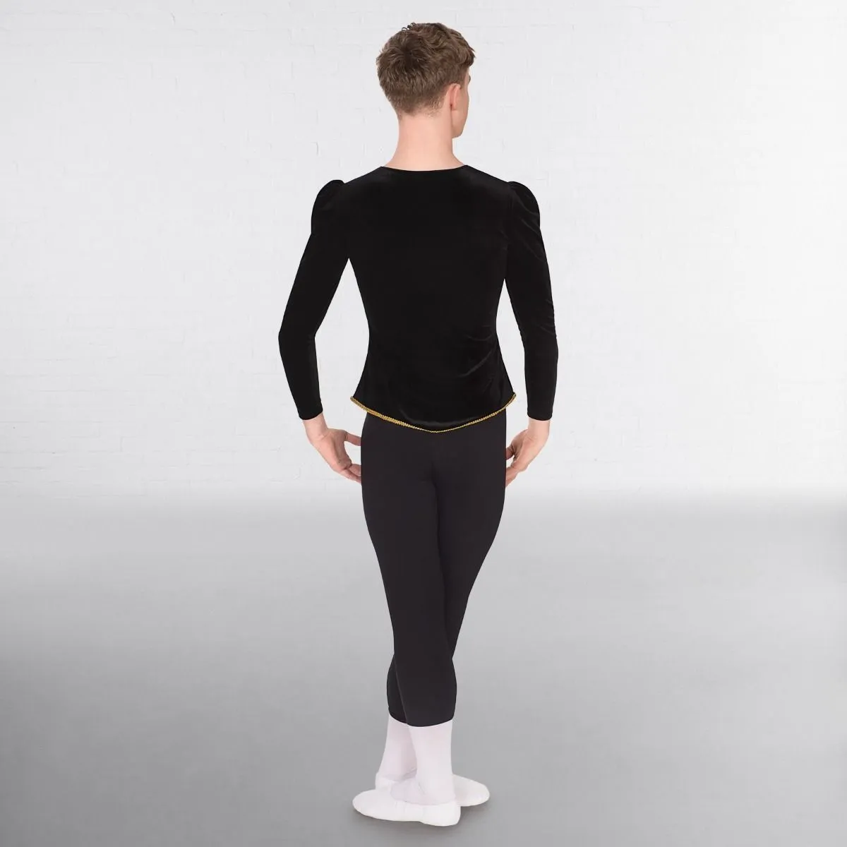 1st Position Male Velour Ballet Tunic