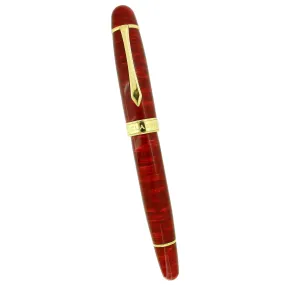 2007 CLASSIC PENS LM1 FLAME RED LAMBROU LIMITED EDITION FOUNTAIN PEN MINT