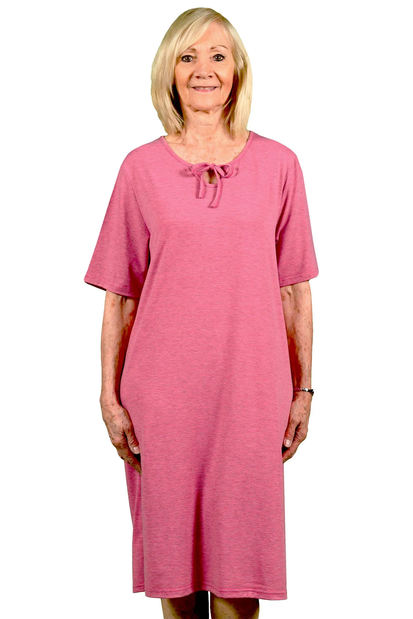 Adaptive Nightgown - Iris | Magenta