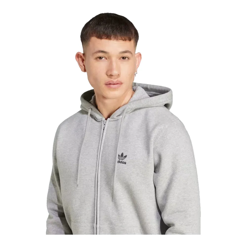 adidas Men's Trefoil Essentials Full-Zip Hoodie