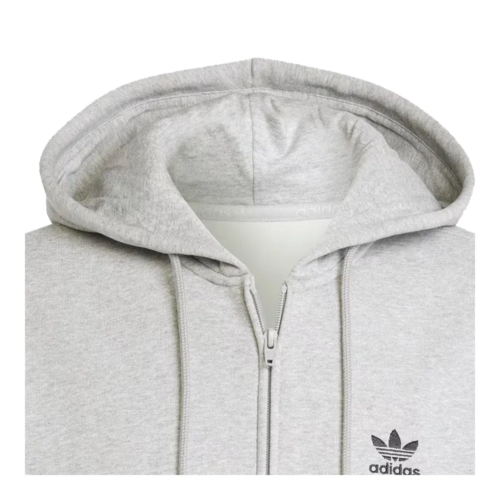 adidas Men's Trefoil Essentials Full-Zip Hoodie