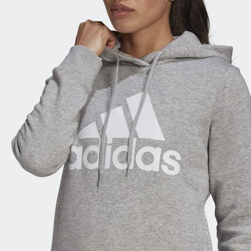 Adidas Women's Big Logo Fleece Hoodie