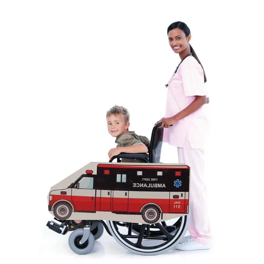 Ambulance Wheelchair Costume Child's