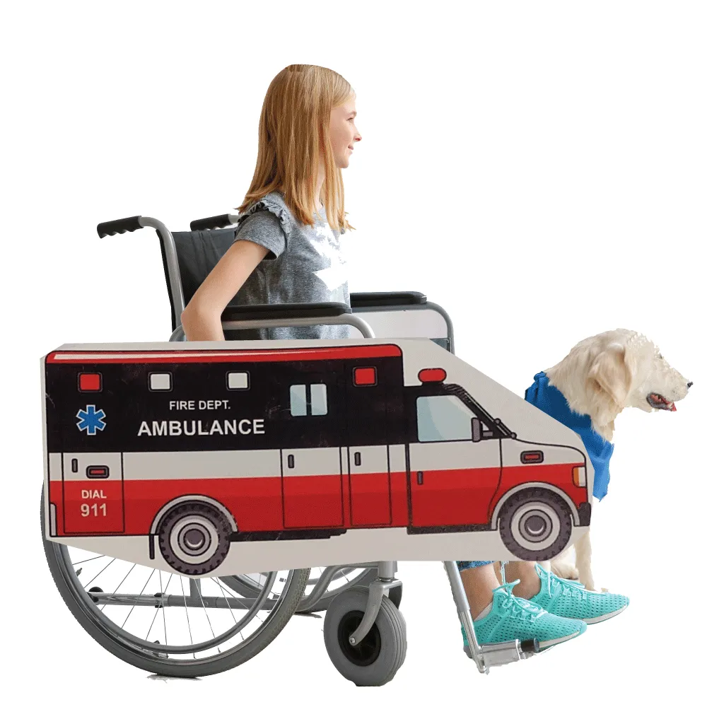 Ambulance Wheelchair Costume Child's