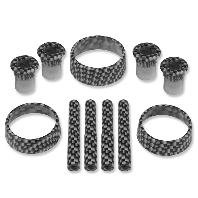 American Brother Designs Interior Knob Kit (Carbon Fiber): Dodge Charger 2015 - 2023