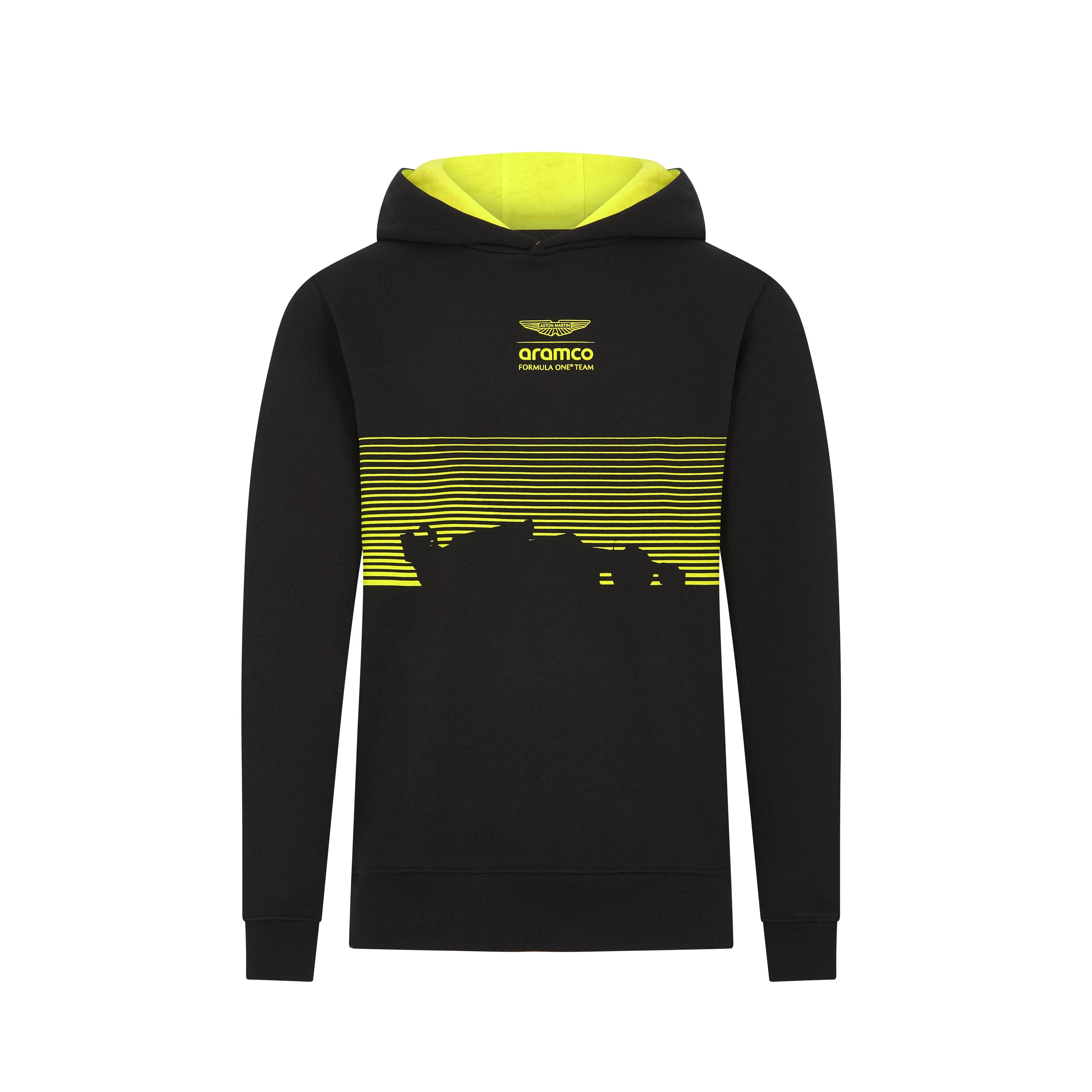 Aston Martin F1 Kids Graphic Hoodie -  Youth Black