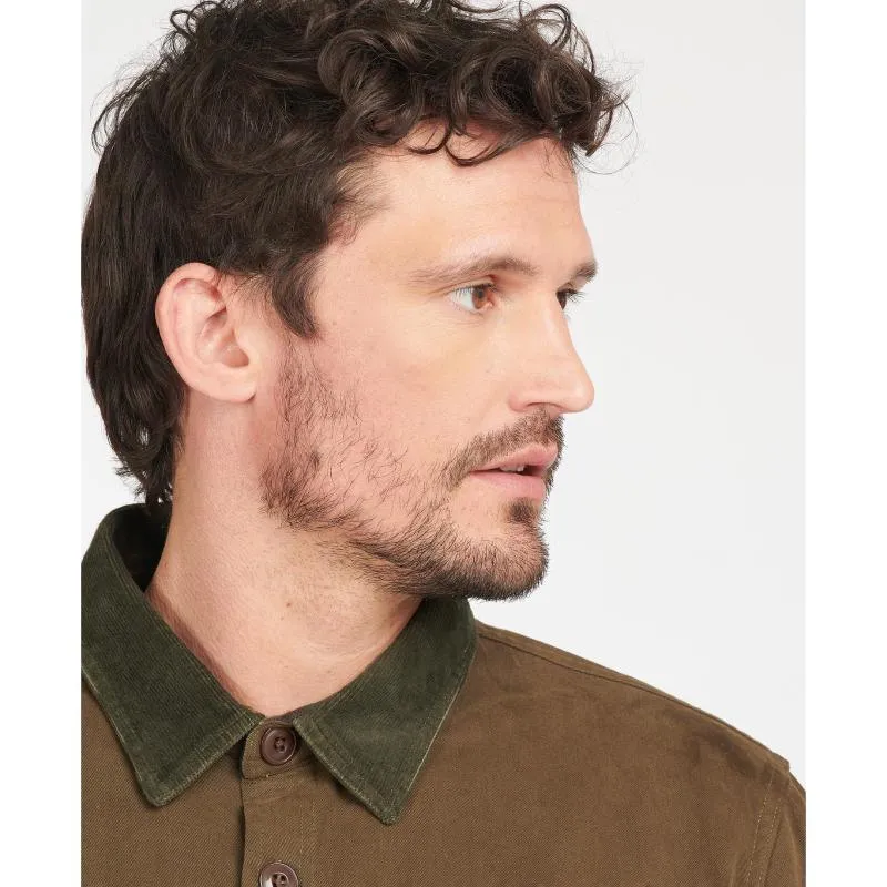 Barbour Catbell Mens Overshirt - Dark Olive