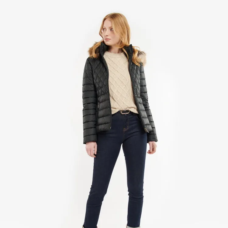 Barbour Ladies Mallow Quilt Jacket - Black