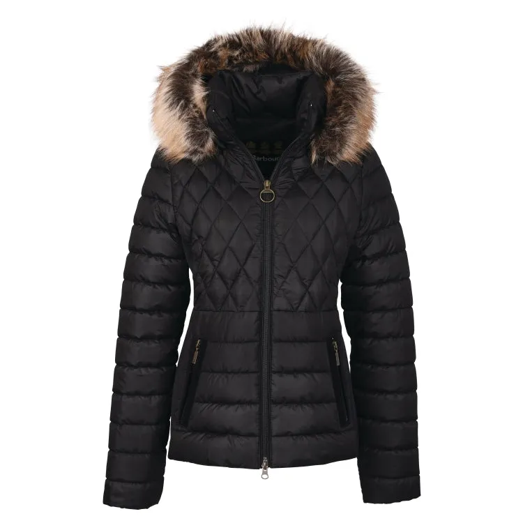 Barbour Ladies Mallow Quilt Jacket - Black