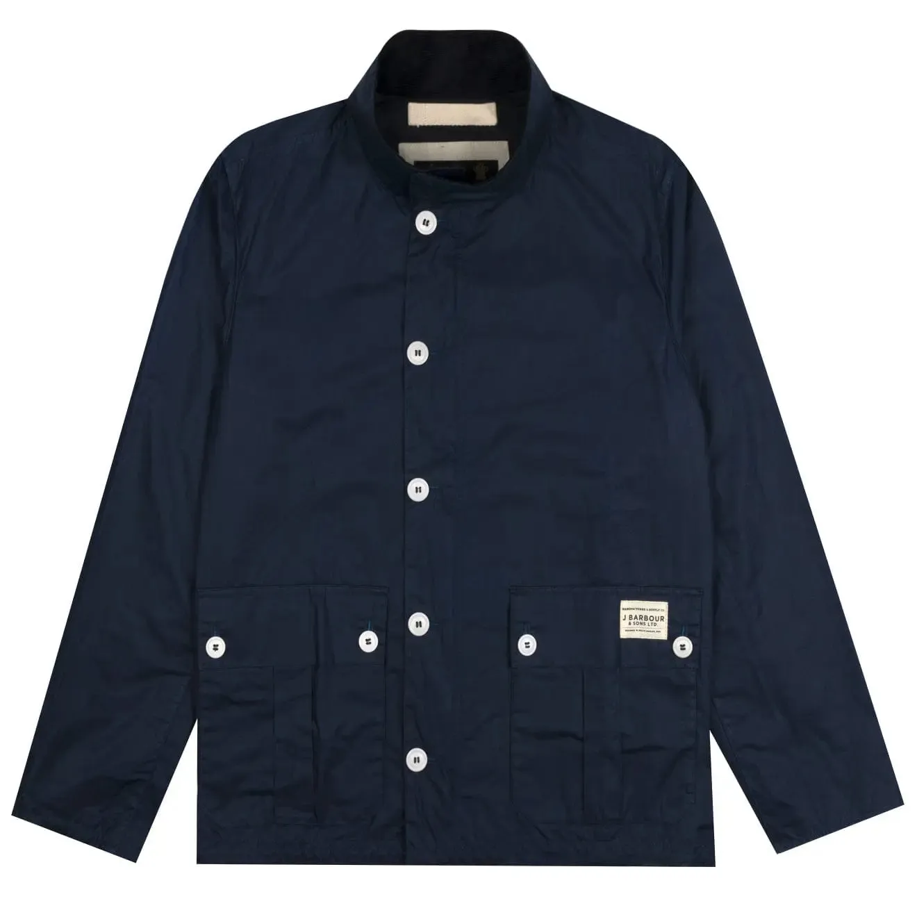 Barbour Qube Wax Jacket Posiden