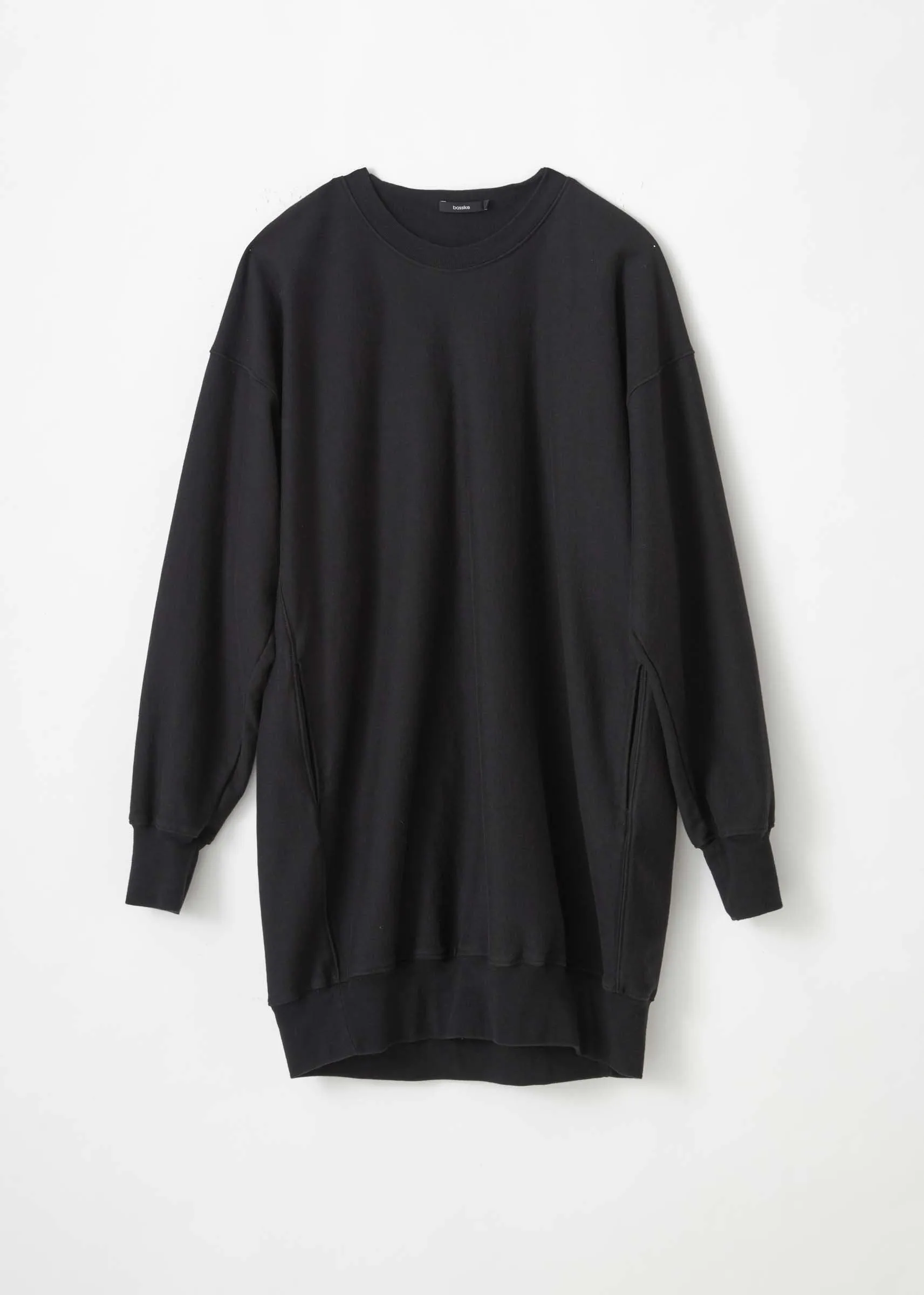 batwing fleece sweater dress