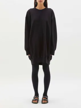 batwing fleece sweater dress