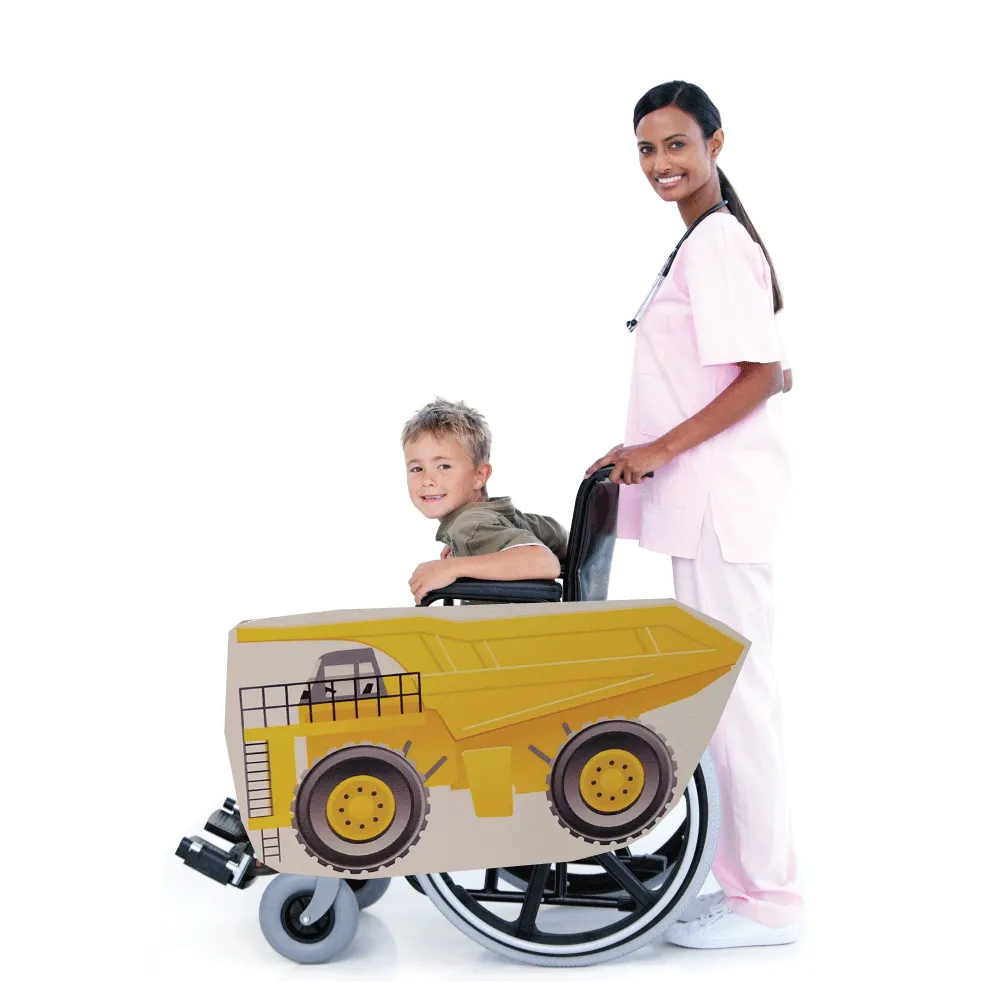 Big Dump Truck Wheelchair Costume Child's