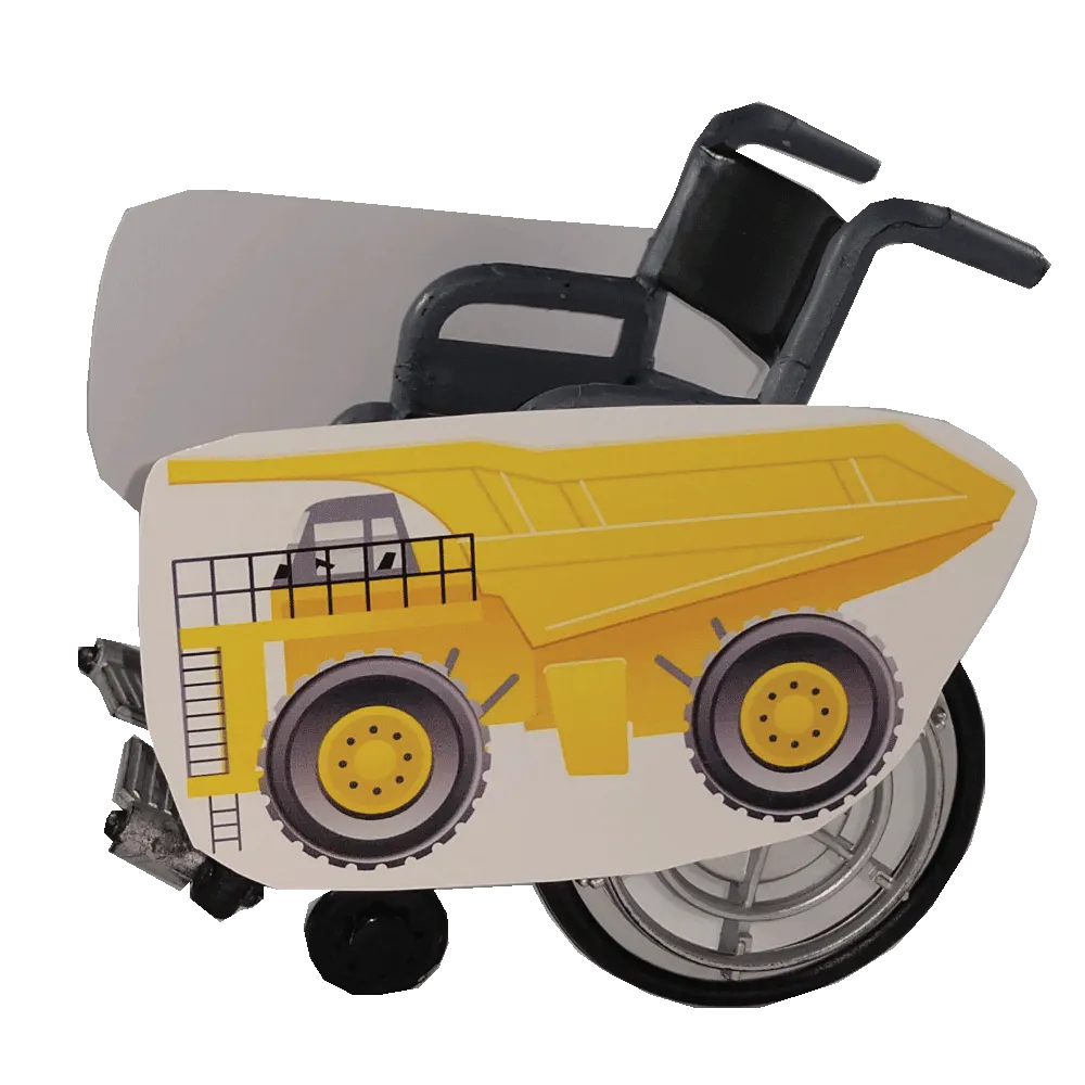 Big Dump Truck Wheelchair Costume Child's