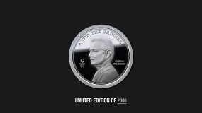 Bill Murray Ostrich Crest Silver Coin 1 oz