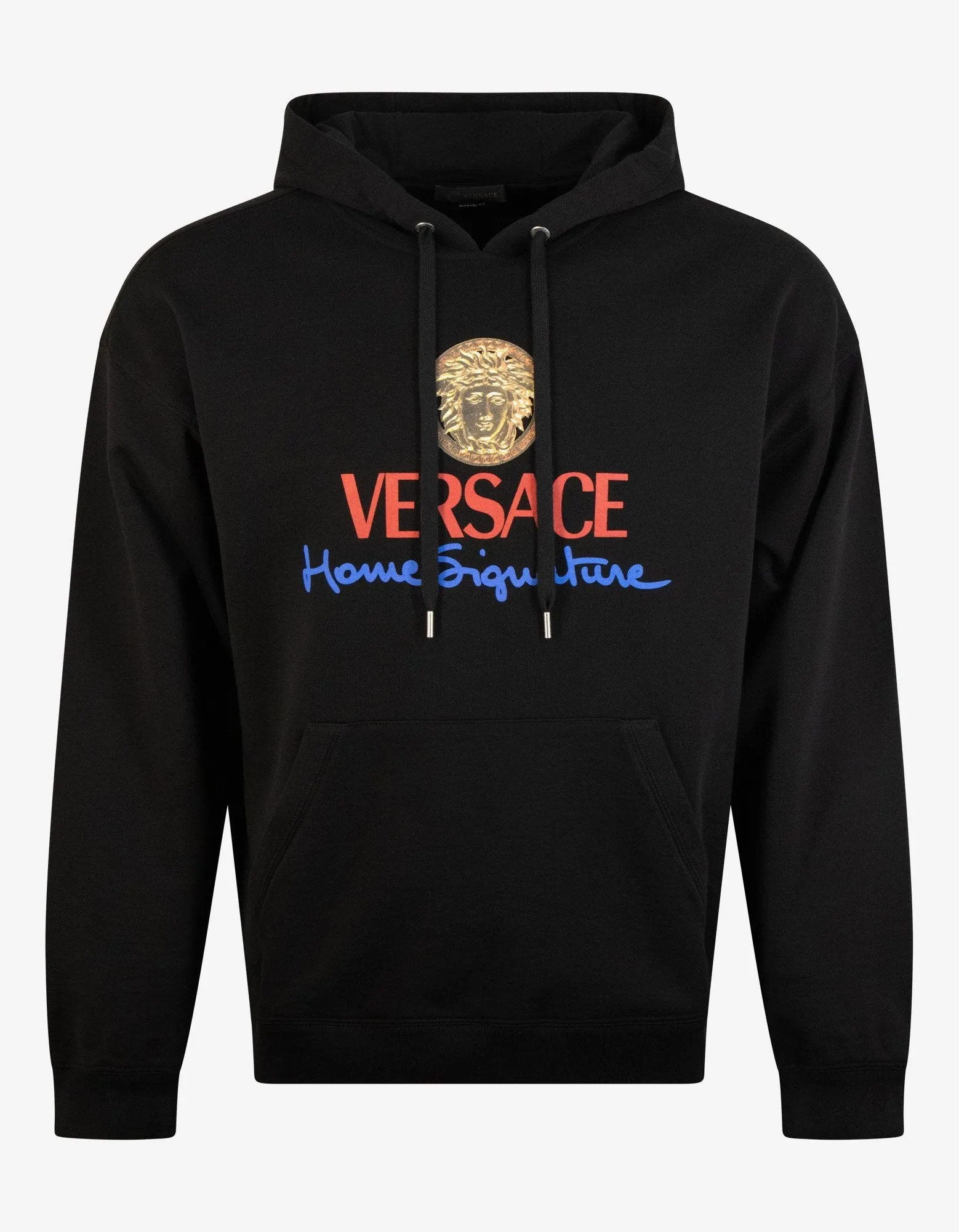 Black Home Signature Print Hoodie -