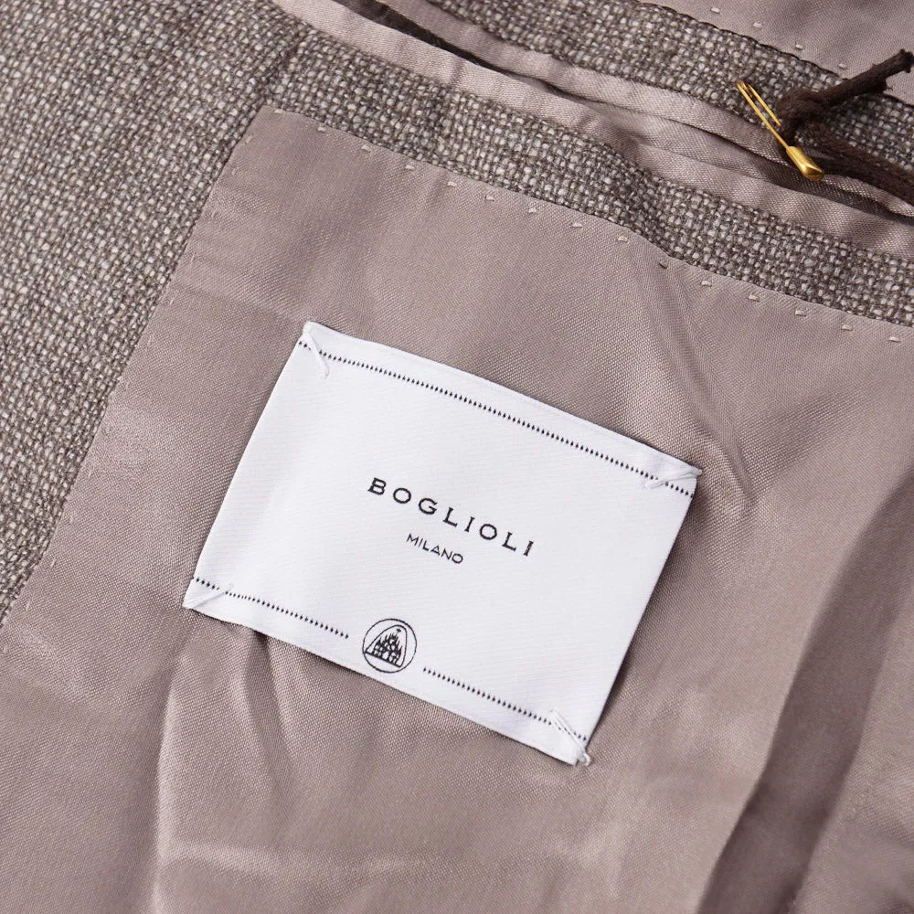 Boglioli Cashmere-Silk Sport Coat in Light Brown