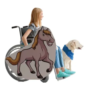 Brown Horse Wheelchair Costume Child's