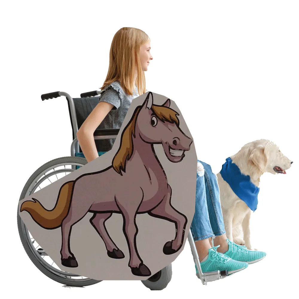 Brown Horse Wheelchair Costume Child's