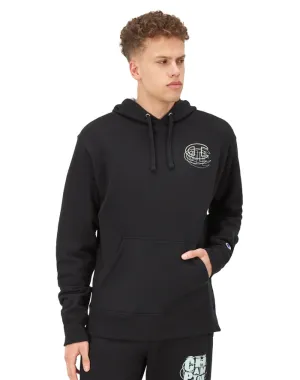 Champion Men's Dizzy C Logo Powerblend Hoodie