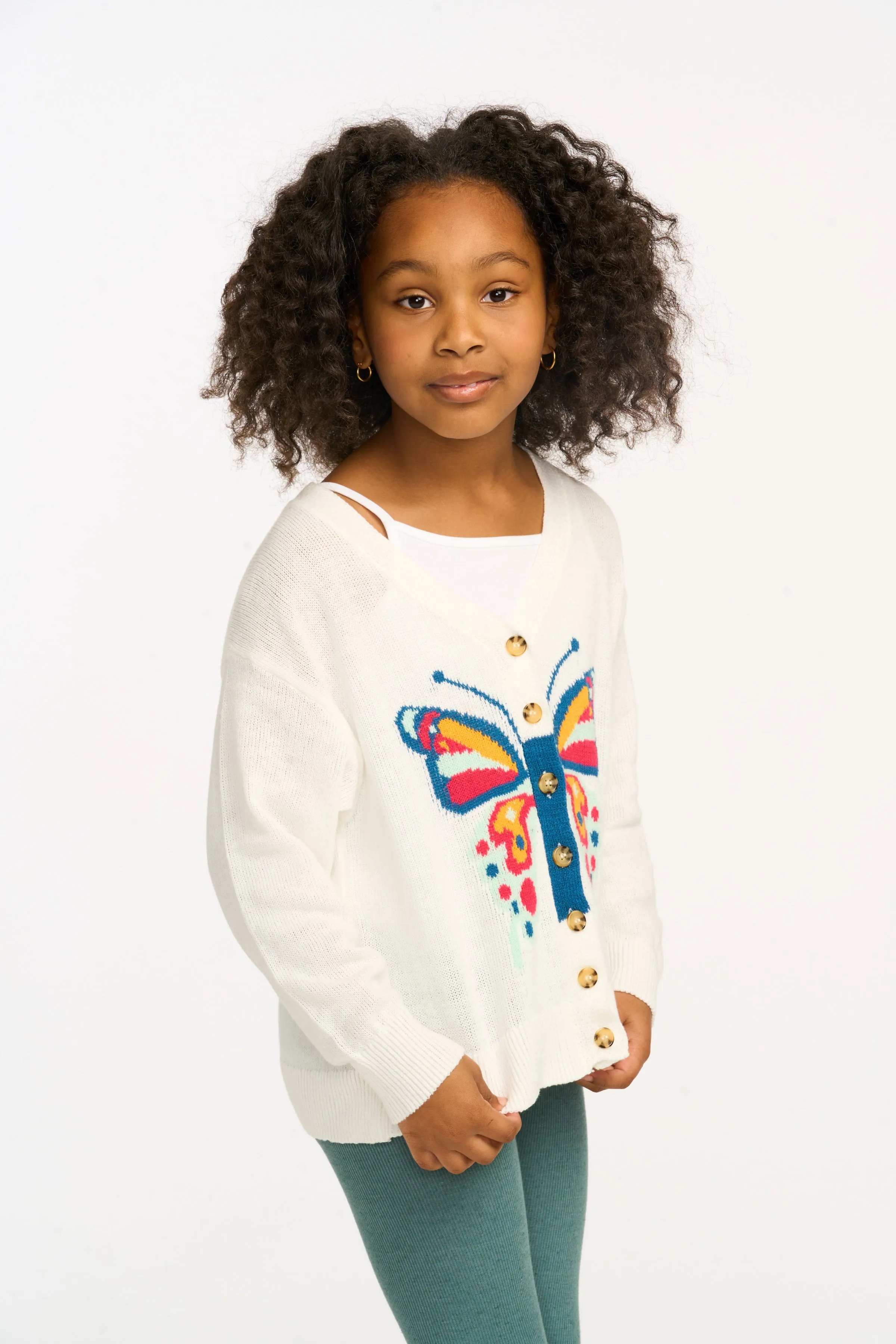 Chaser Butterfly Cardigan Sweater