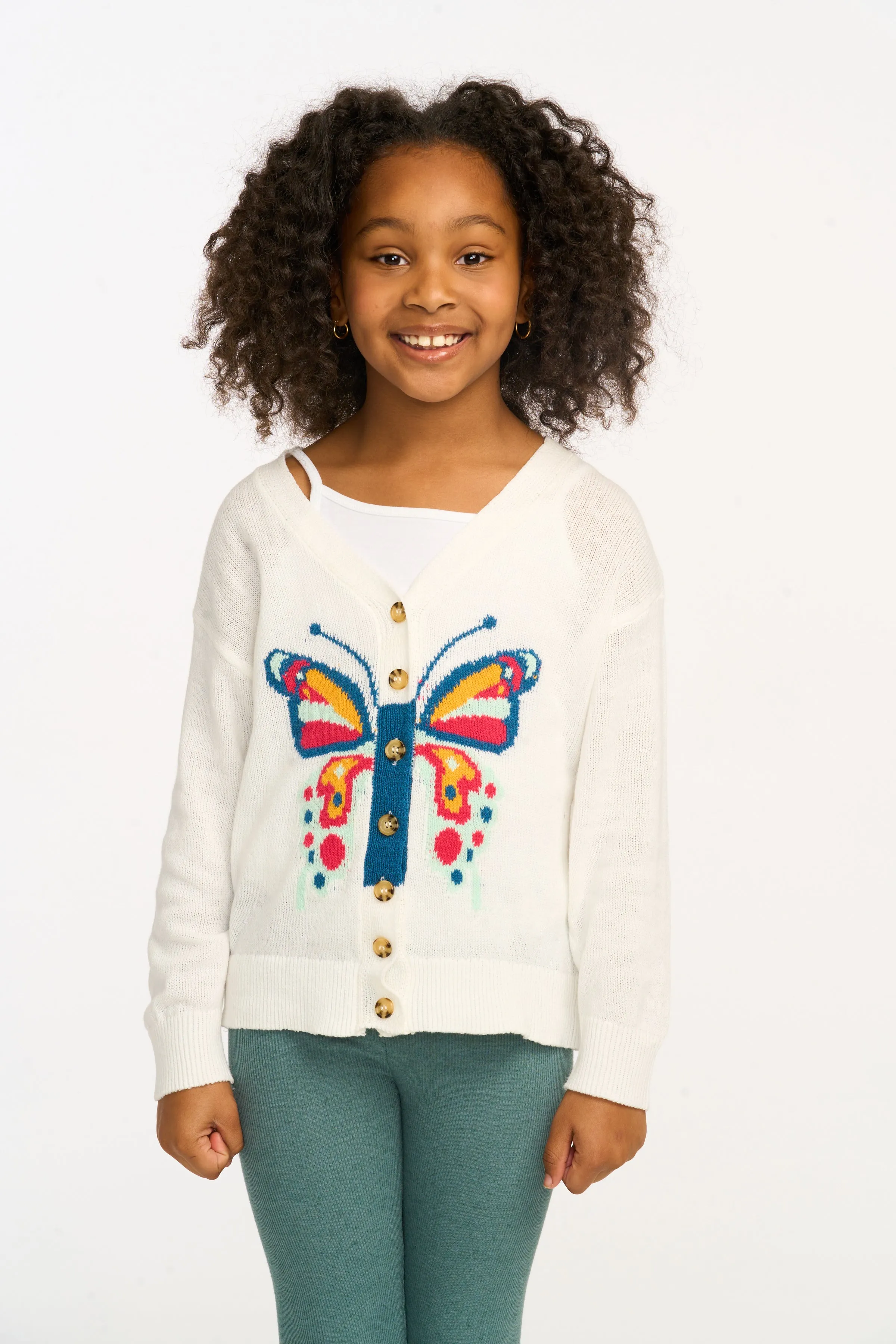 Chaser Butterfly Cardigan Sweater