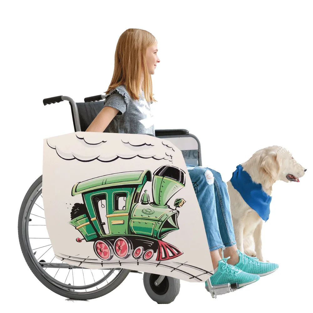 Choo Choo Train Wheelchair Costume Child's