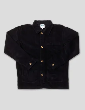 CORDUROY CHORE COAT - NAVY