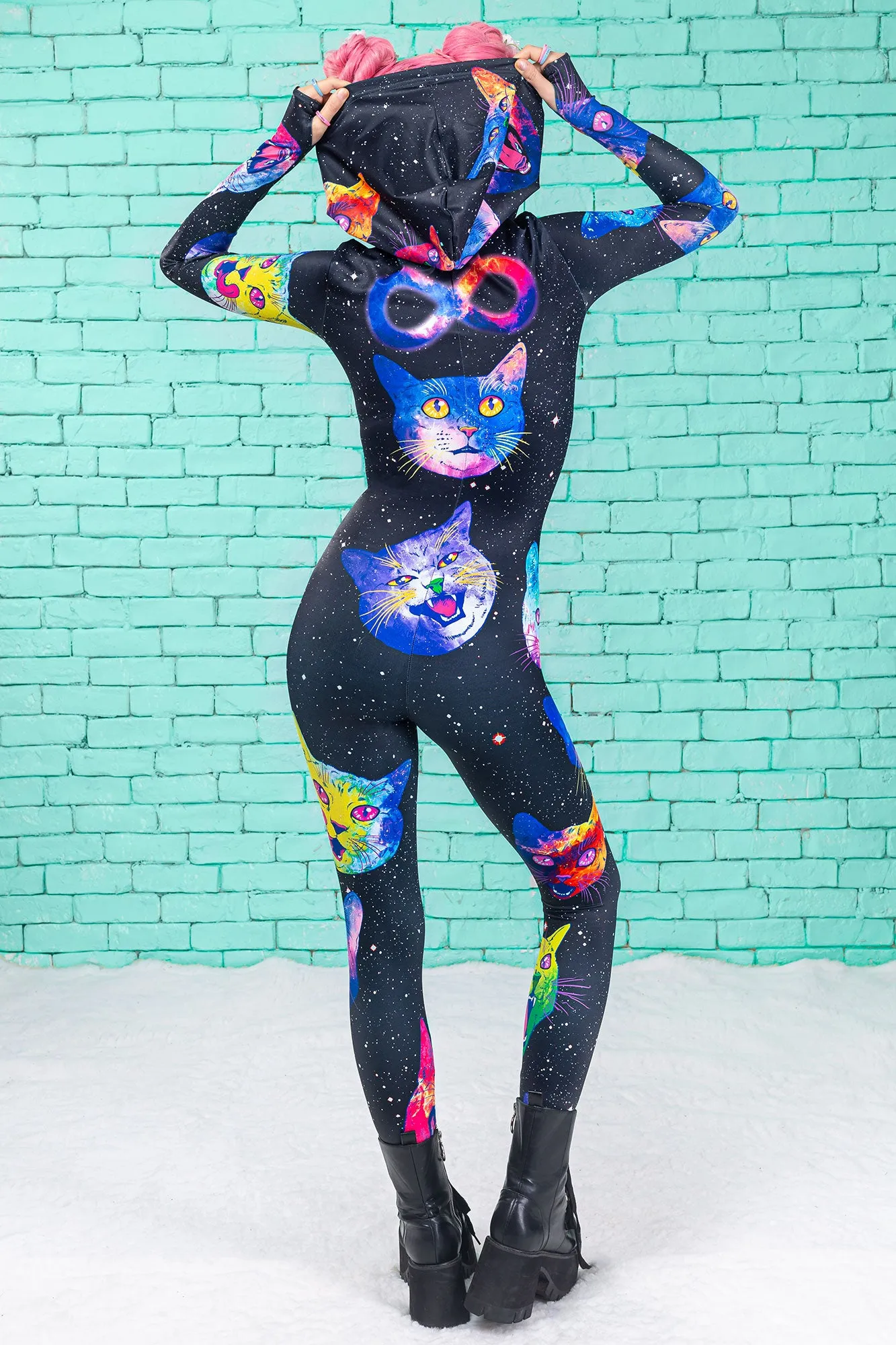 Cosmic Kitties Fit Onesie