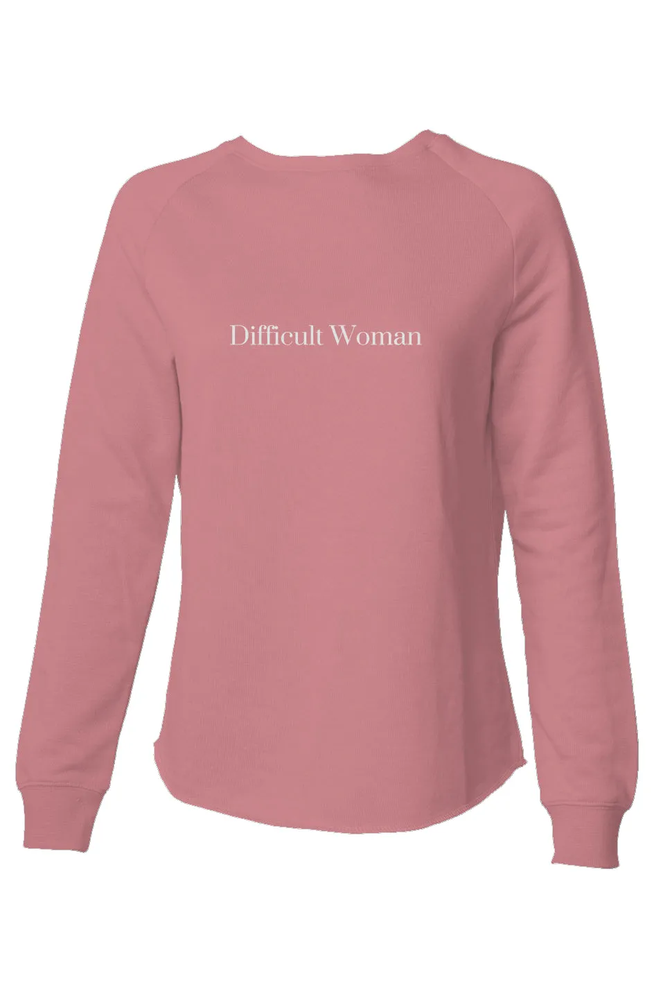 Difficult Woman Lightweight Sweatshirt - Fern and Oak