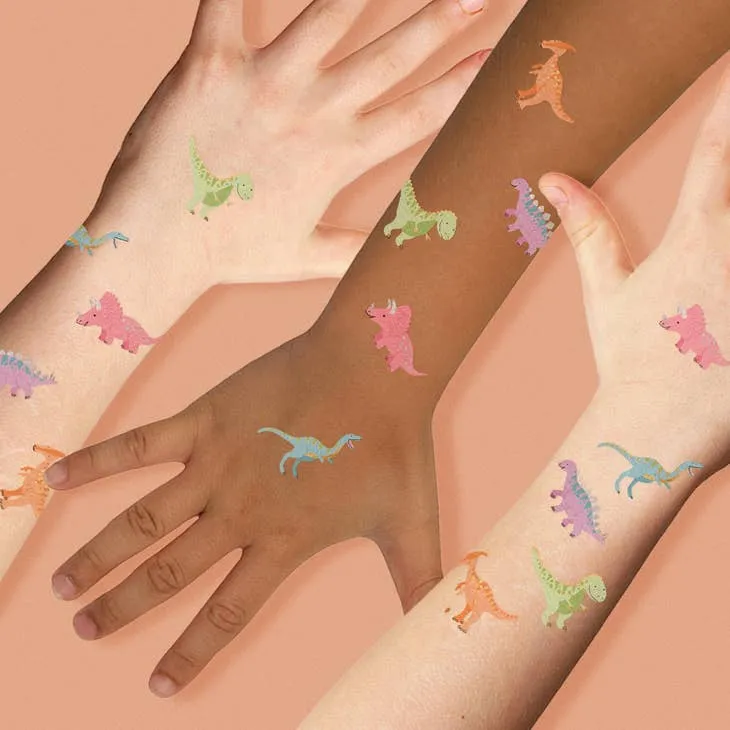 Dinosaur Temporary Tattoos