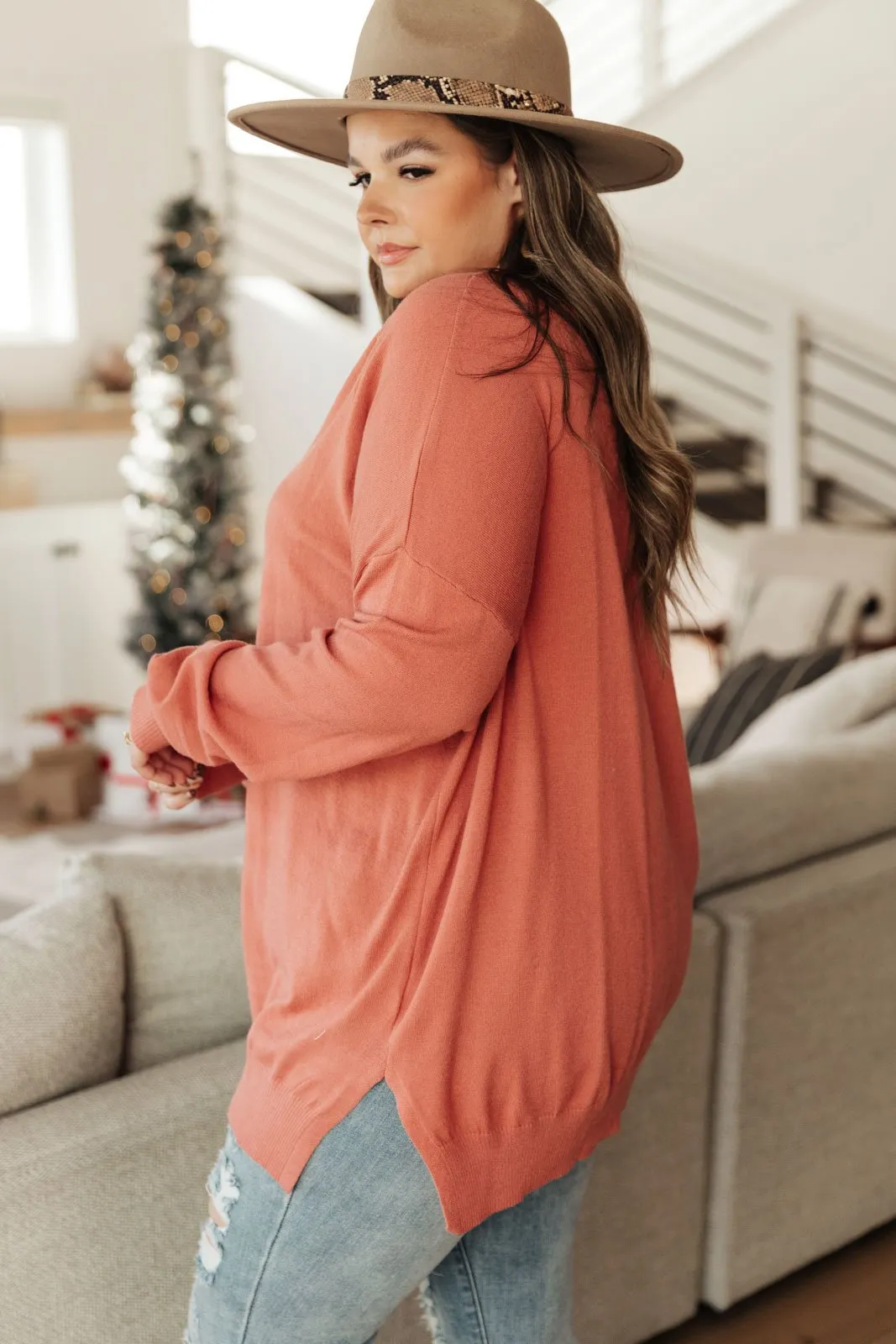 DOORBUSTER Show Off Sweater in Blush