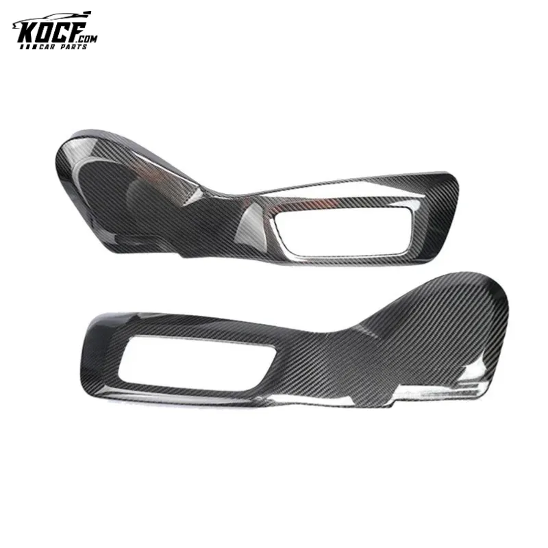 Dry Carbon Fiber interior trim side seat trim frame For BMW G80 M3 G82 M4