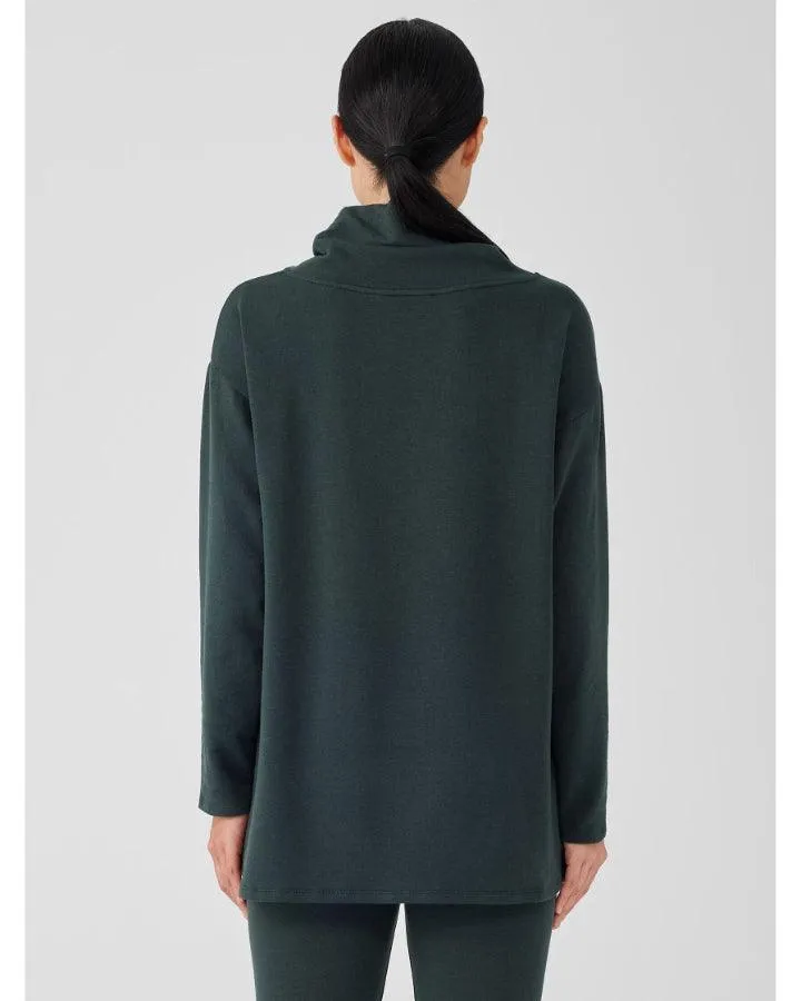 Eileen Fisher Hug Funnel Neck Tunic