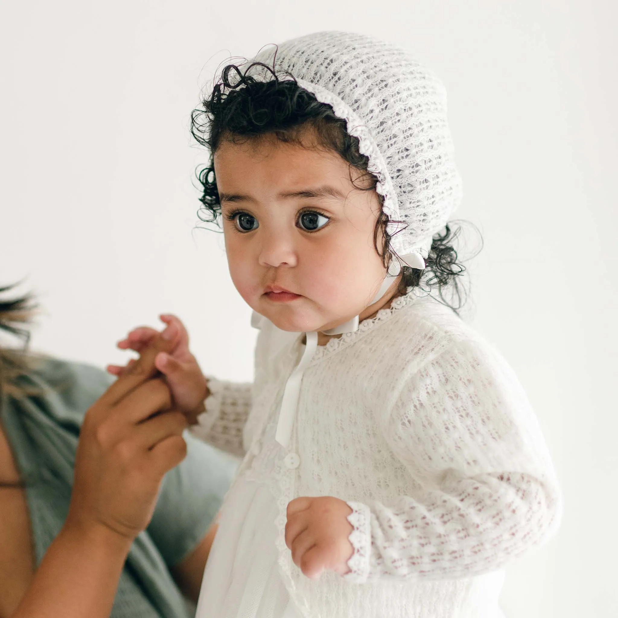 Eliza Christening Knit Sweater