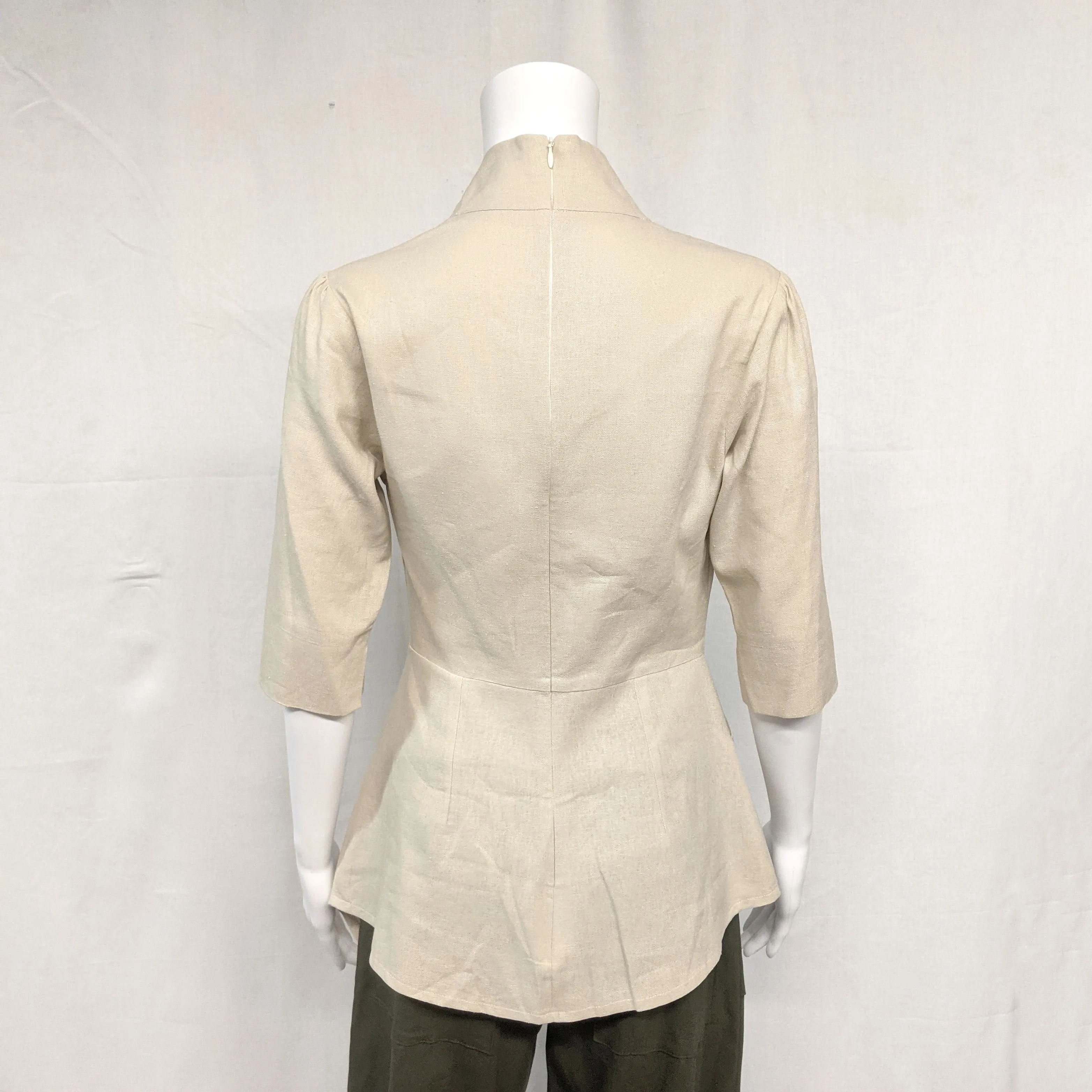 Elmira Cromwell Top in Natural by Kim Schalk