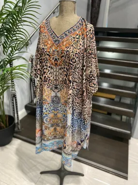 Embellished Tunic Top Blouse Kaftan AU 12-26