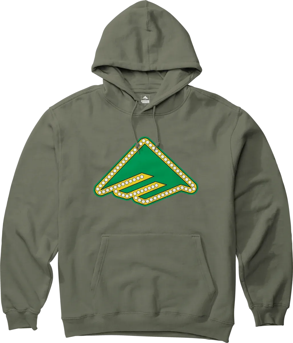 Emerica x Shake Junt Triangle Lights Hoodie, Military