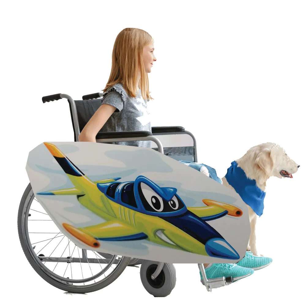 Fighter Jet Wheelchair Costume Child's