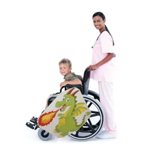 Fire Breathing Dragon Wheelchair Costume Child's