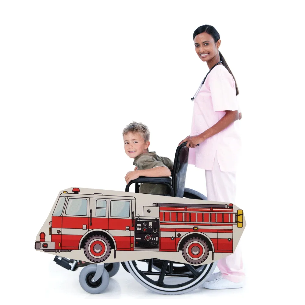 Fire Truck Wheelchair Costume Child's