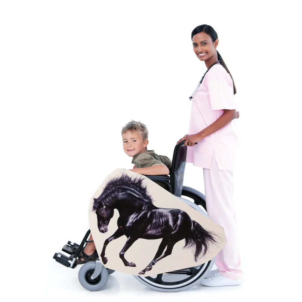 Friesian Horse Wheelchair Costume Child's