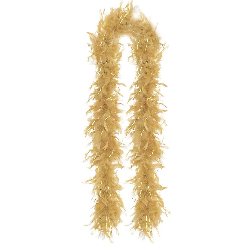 Gold Feather Boa