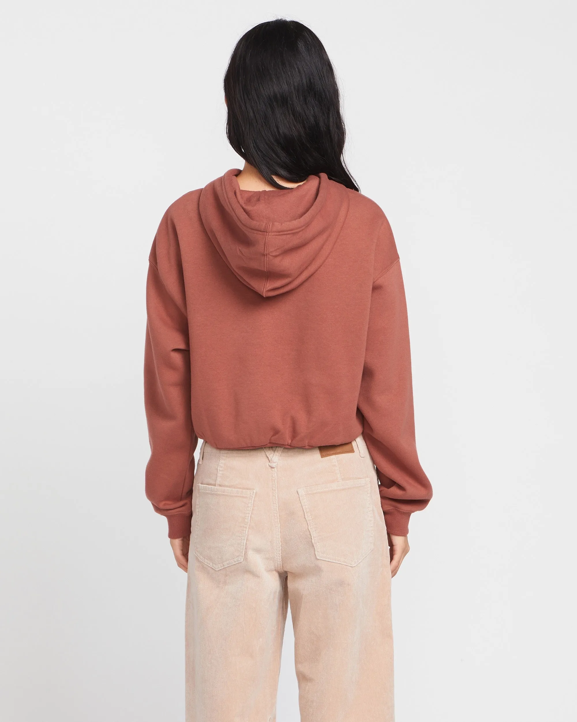 Good Things Fleece Hoodie - Chestnut Brown