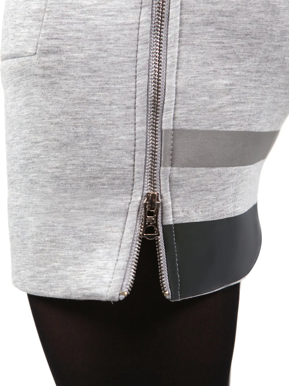 Gray Tunic Hoodie