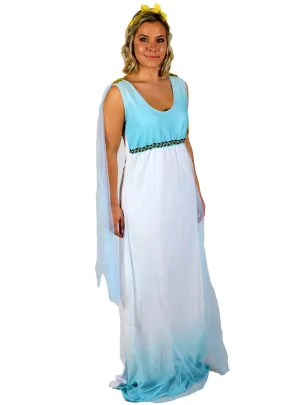 Greek Goddess Womens Plus Size Toga Costume