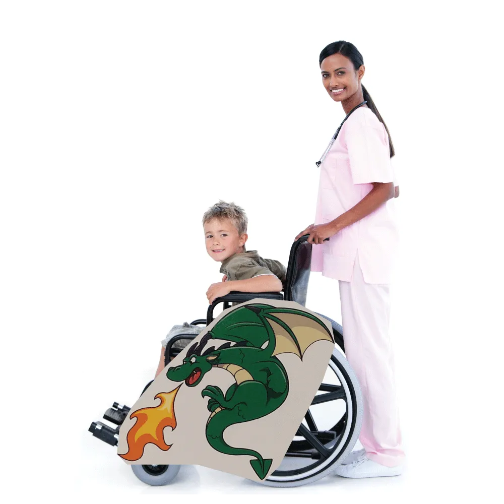 Green Dragon Wheelchair Costume Child's